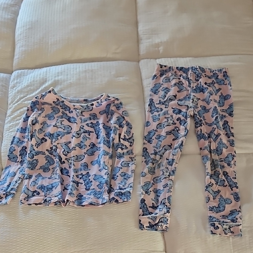 Blue and Pink Kids Pajamas